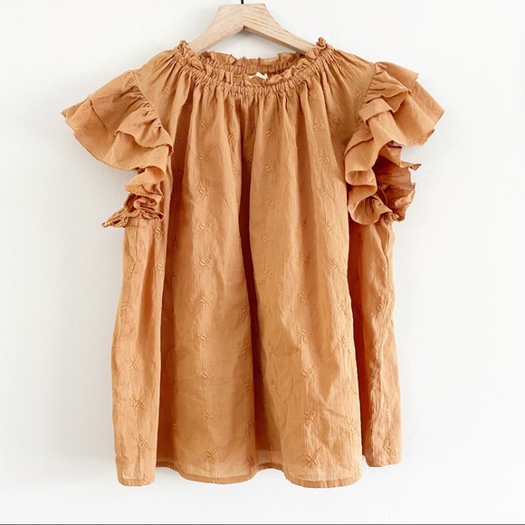 Universal Thread Tops - Universal Thread Flutter Sleeve Top Size XL